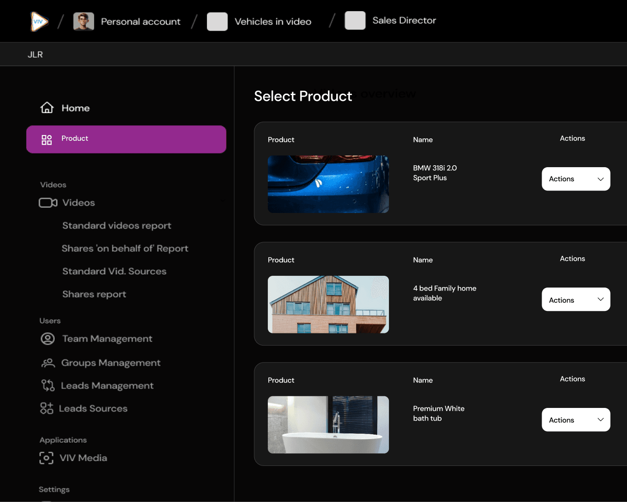 Select a product